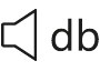 Noise emission - absolute value in decibel (db)